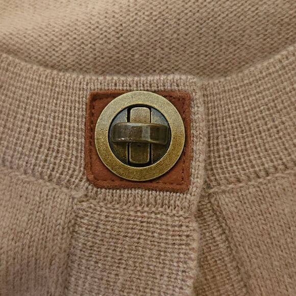 ANNE KLEIN New York cashmere twin sweater set cardigan tank in honey Size 2X NEW - Picture 6 of 9
